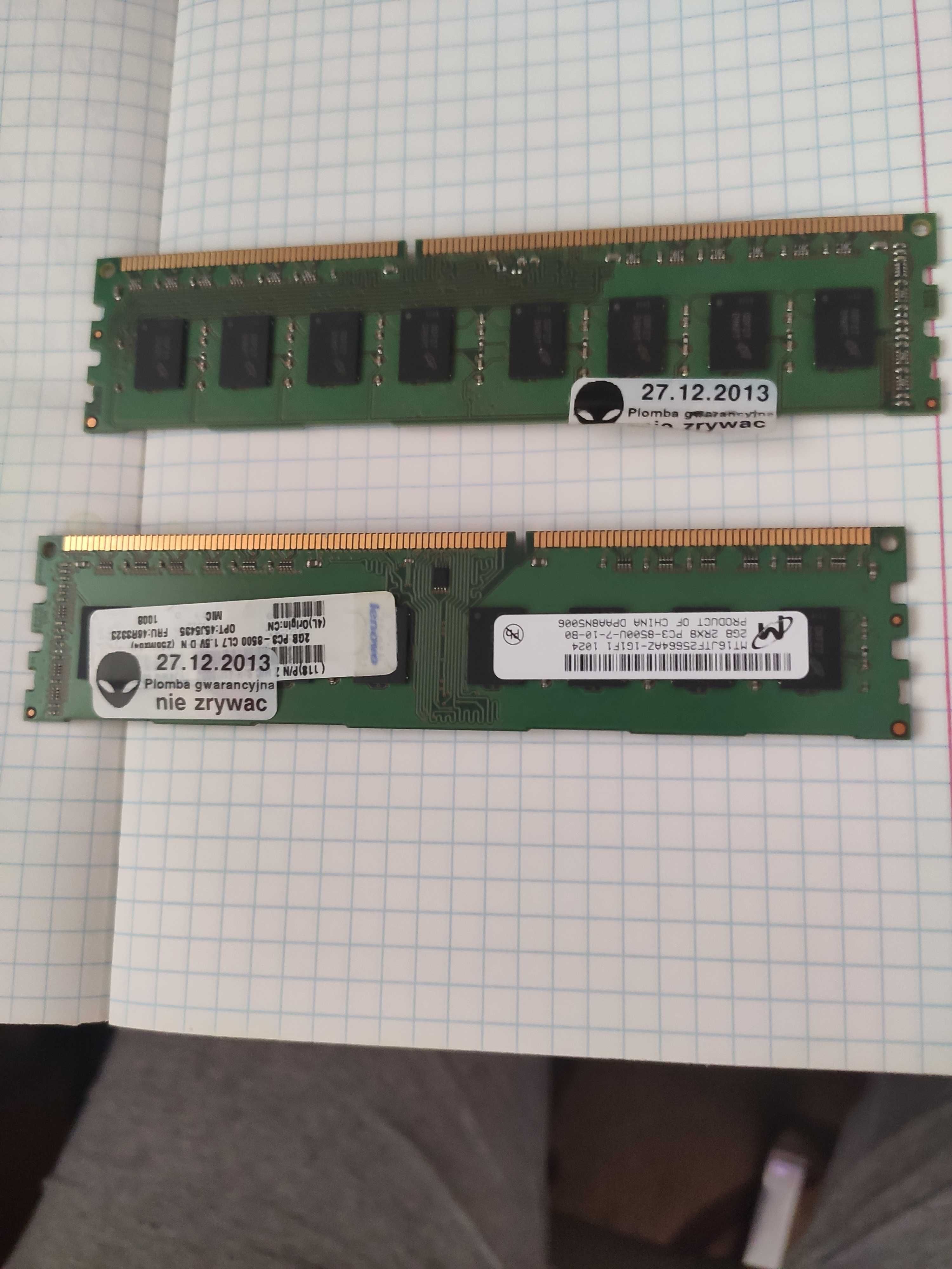 Pamięć RAM  2GB  2Rx8