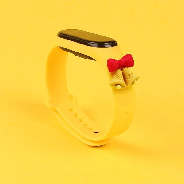 Strap Xmas opaska do Xiaomi Mi Band 4 / Mi Band 3 świąteczny silikonow