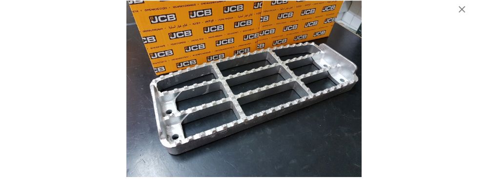 Stopień schodek JCB 3CX, 4CX Aluminiowy