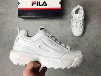 Кроссовки Fila Disruptor II All White