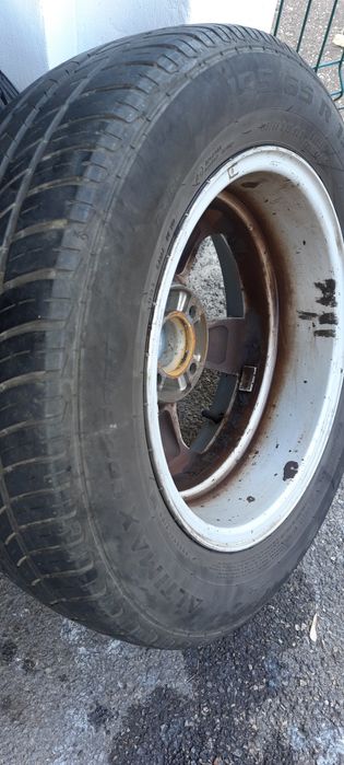 Koła 4 sztuki alu z oponami 195/65R15
