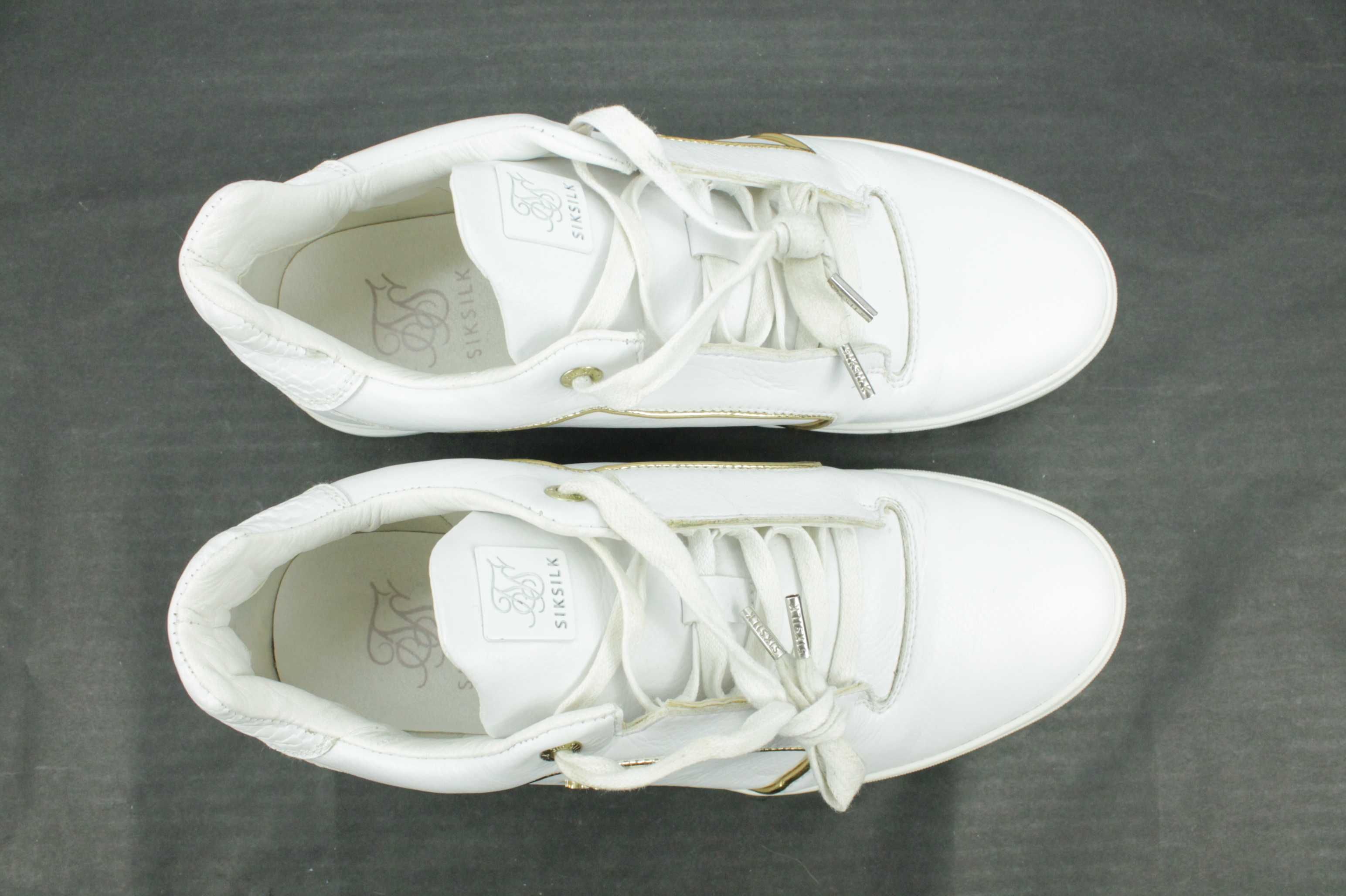 Стильні білосніжні кросівки Sik Silk White Sneaker Розмір 43 27.5см