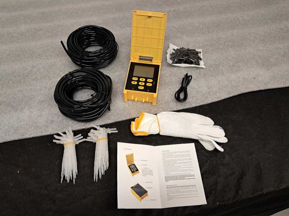 Solarny system nawadniania kropelkowego dla 20 roślin