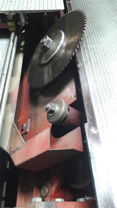 Piła formatowa Rema Reszel z podcinakiem, formatówka, pilarka tarczowa