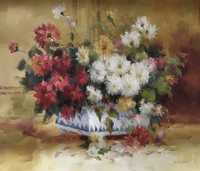 Obraz olejny-Kwiaty