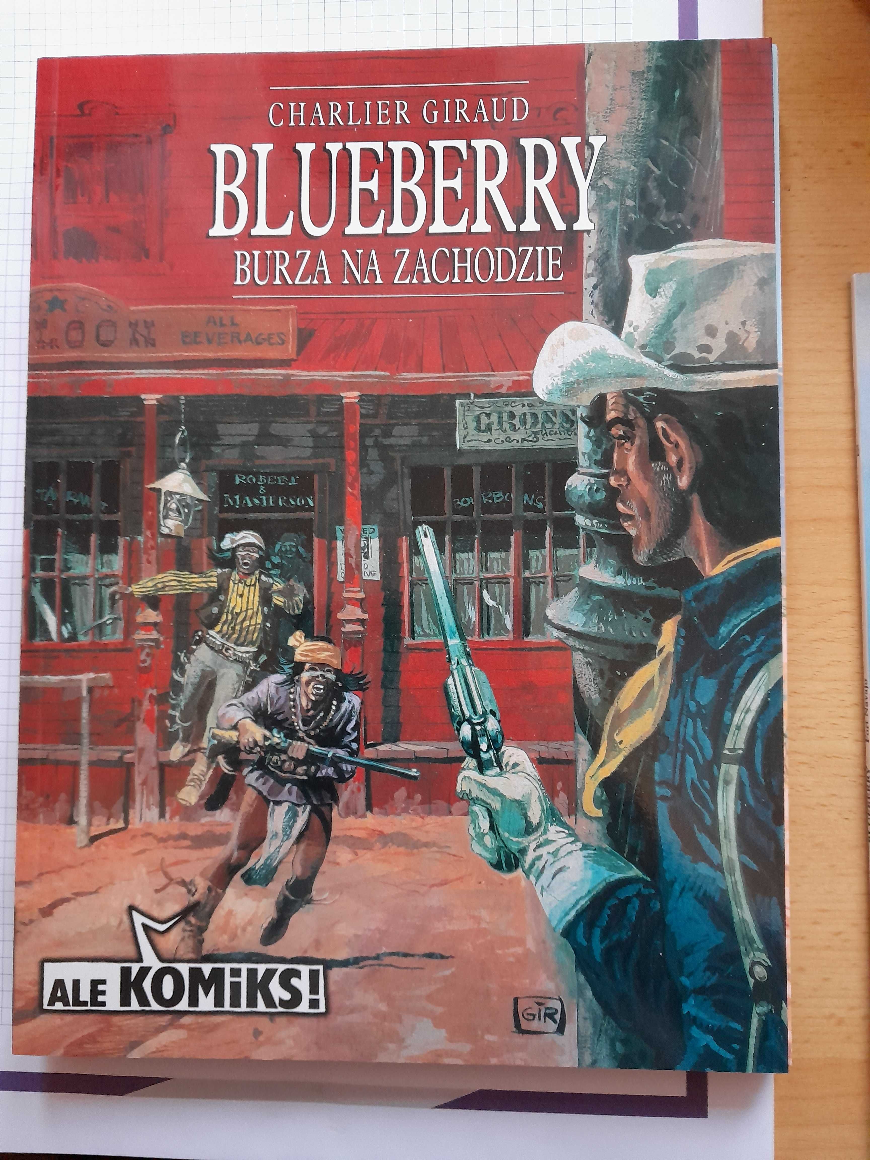 Blueberry 5 części komiks