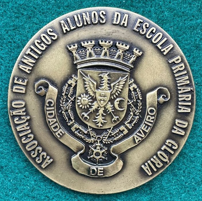 Medalha comemorativa em bronze