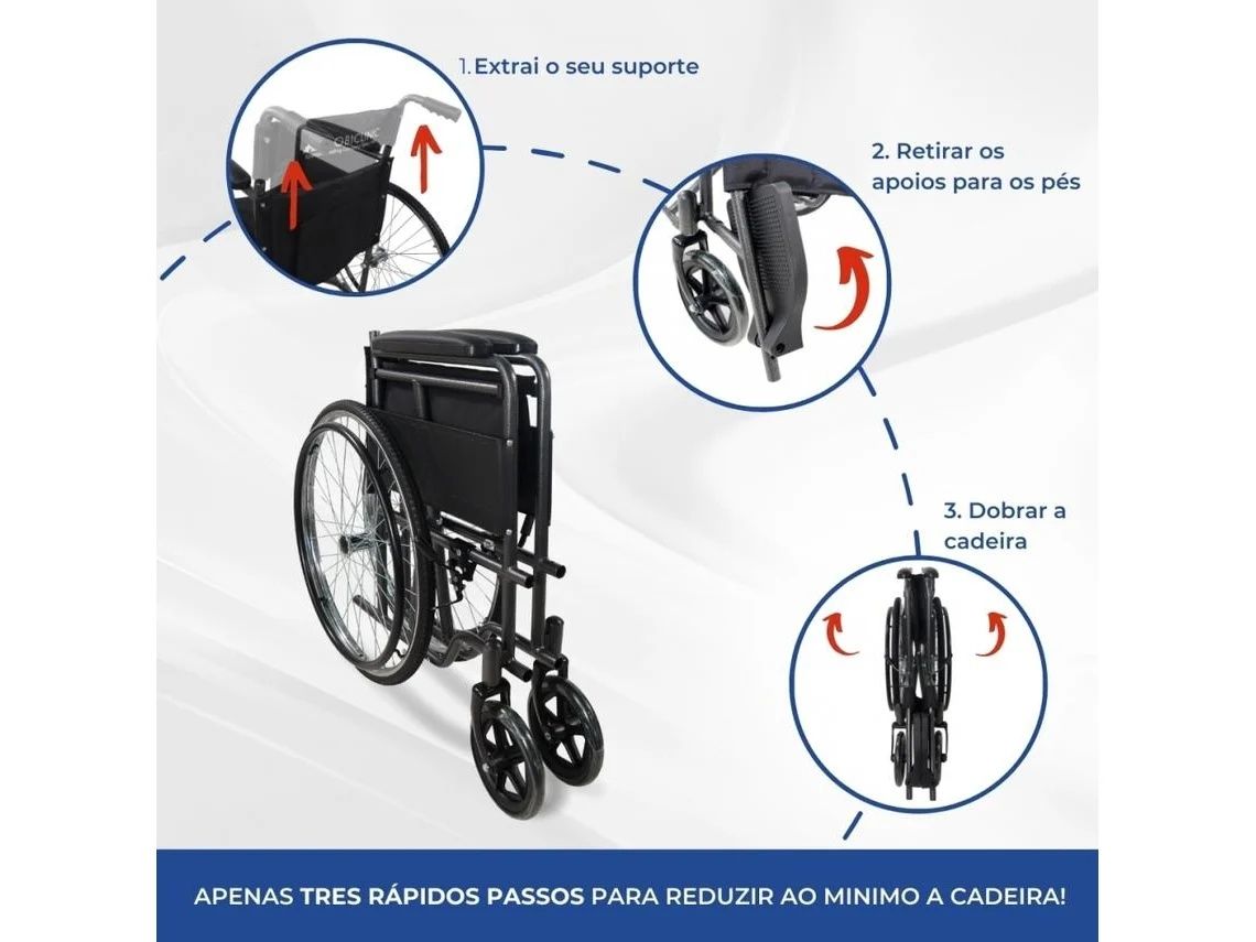 Cadeira de rodas nova
