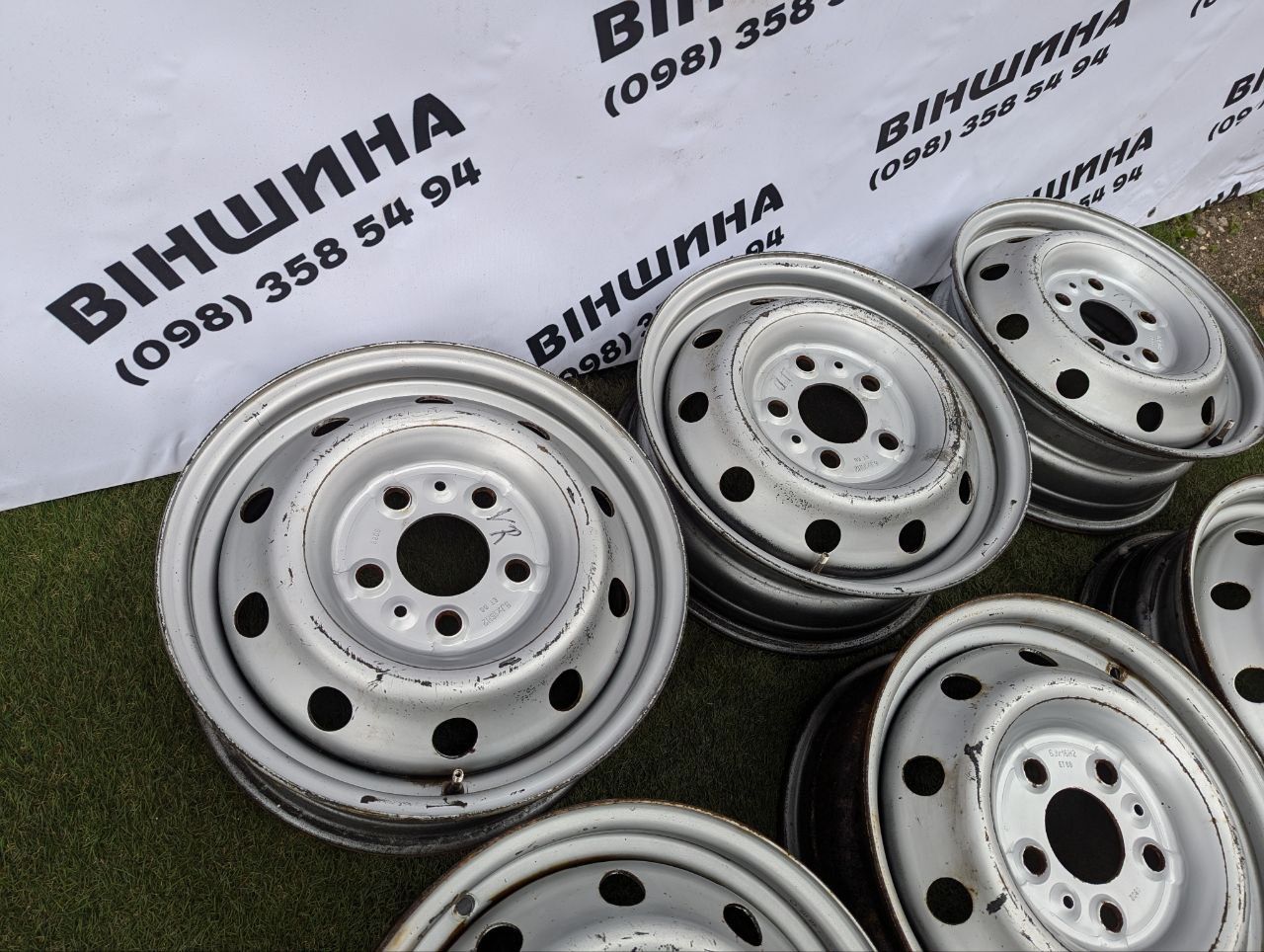 Диски R 16 5/130 ET 68 6J Boxer Fiat Ducato. Диск Фіат Дукато Боксер.