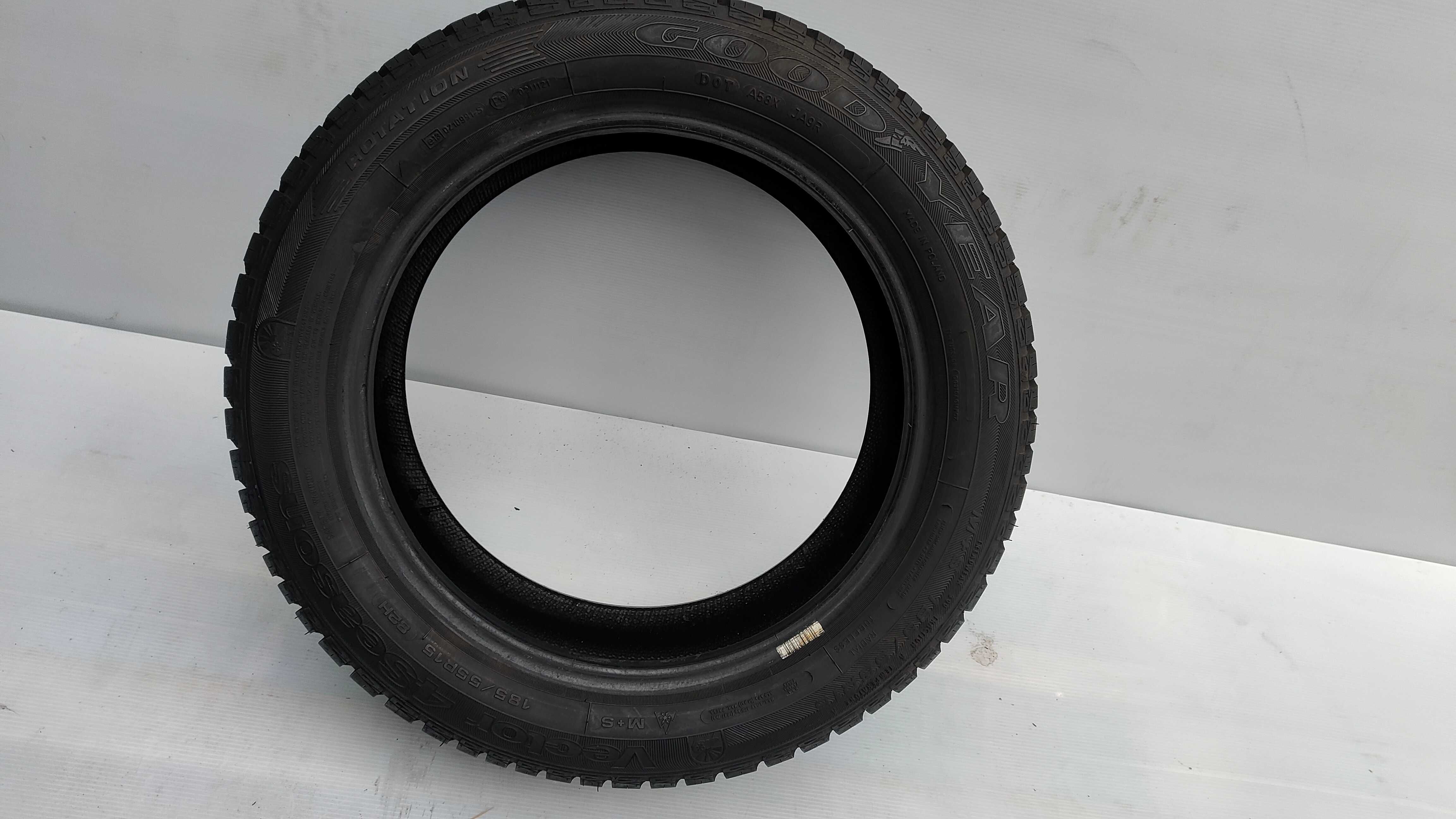 Opony Całoroczne 185/55/15 Goodyear 2szt 7,5mm