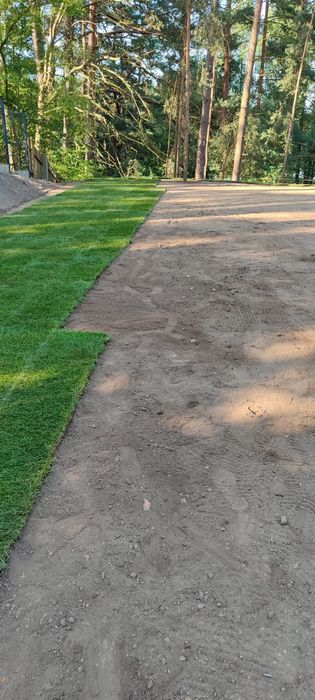 Trawa z rolki sprzedaż transport montaż