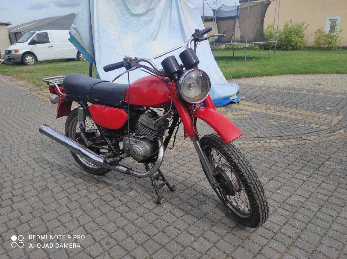 Mińsk 125 zamiana zamienię na motocykl quad cross prl auto