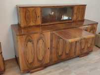 Komplet trzech mebli Art Deco. Po renowacji.