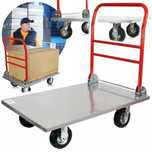 Wózek Platforma Transportowa Magazynowy Składany 500Kg