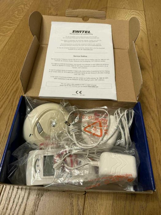 Elektroniczna niania z kołysankami, alarmem, dwustronna komunikacja.