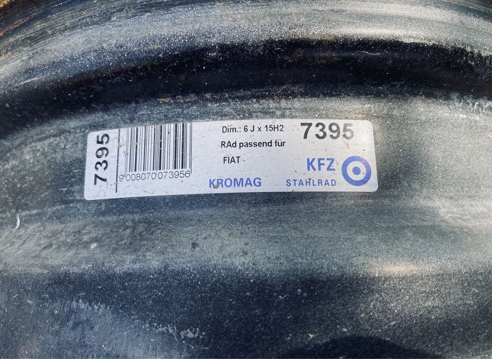 Диски Фиат Добло R16 6Jx15 5/98 263 кузов Опель Комбо D 2010-217 Диск