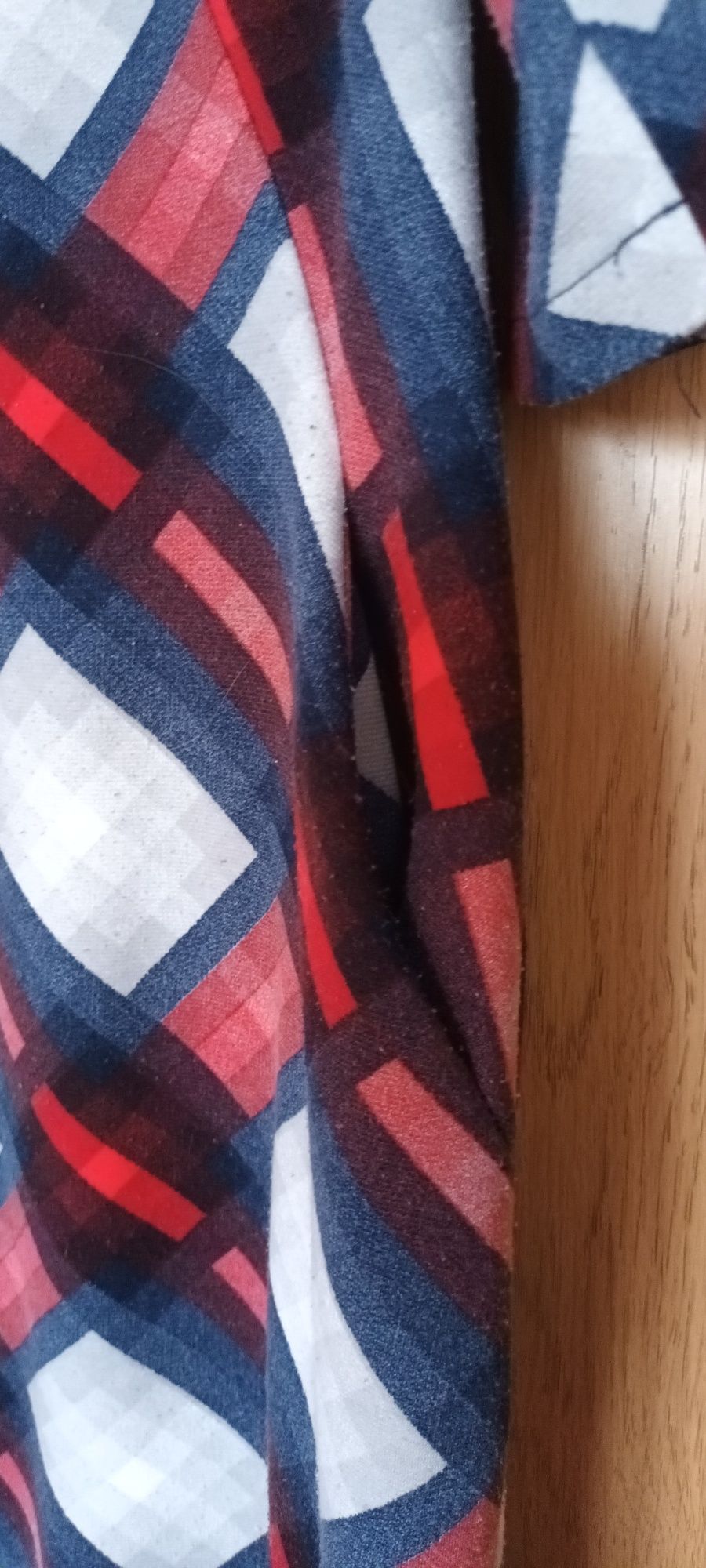 Sukienka damska przejściowa midi rękaw 3/4  M-L