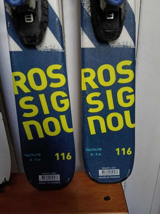 Rossignol 116 super narty  do nauki dla dzieci-okazja/Serwis- Sklep