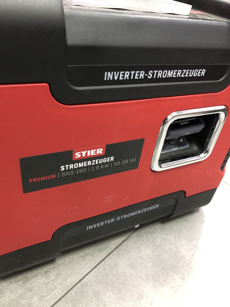 Інверторний генератор Stier SNS-190
