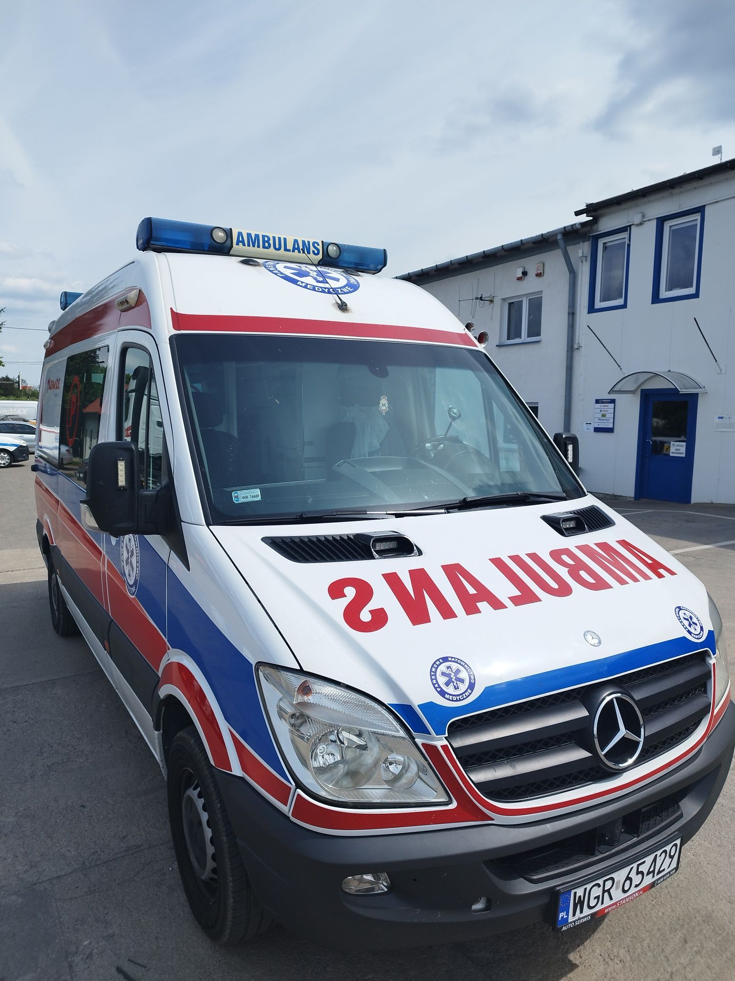 Ambulans, karetka Mercedes Sprinter