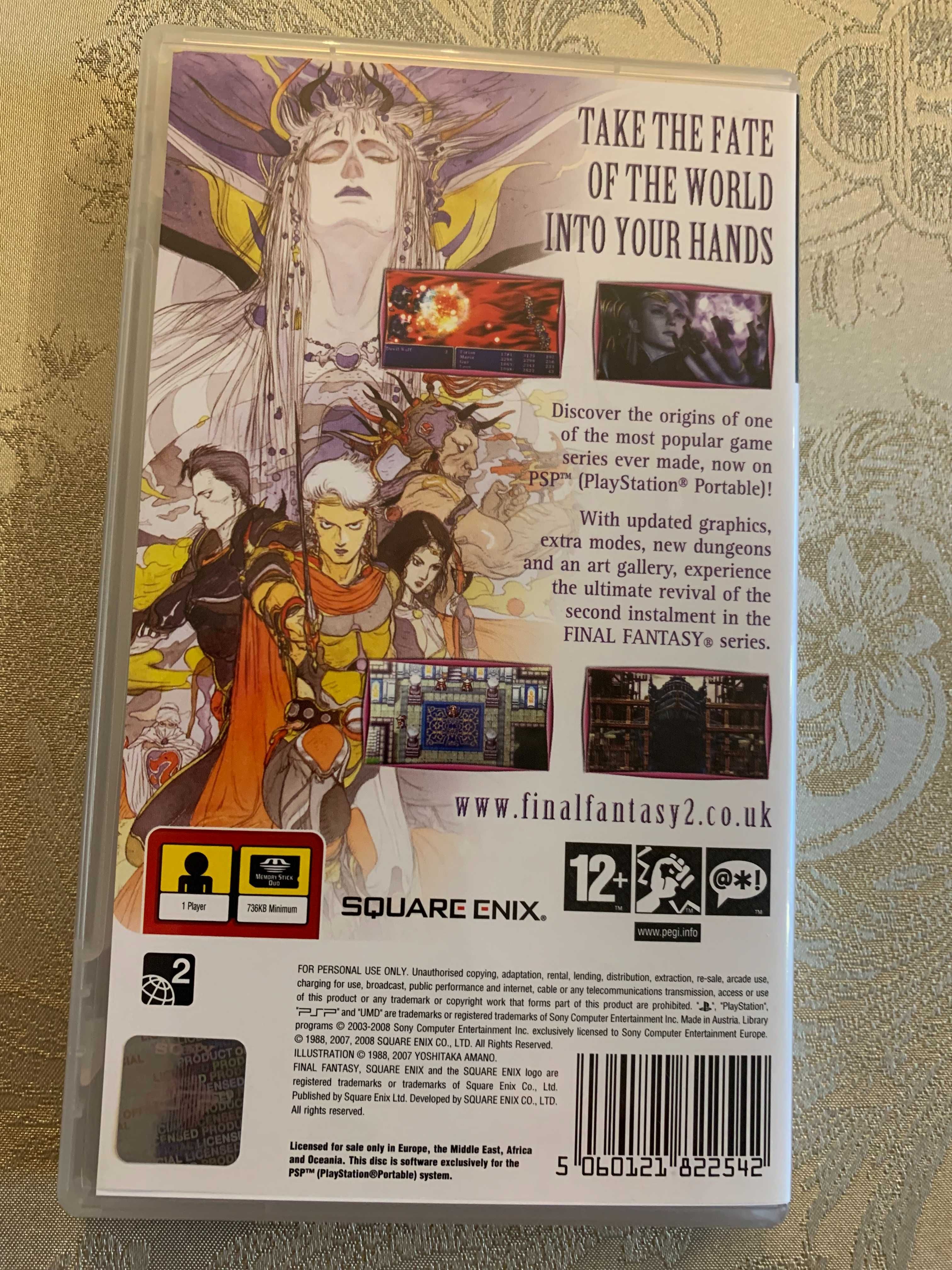 Final Fantasy II Playstation Portable (PSP)