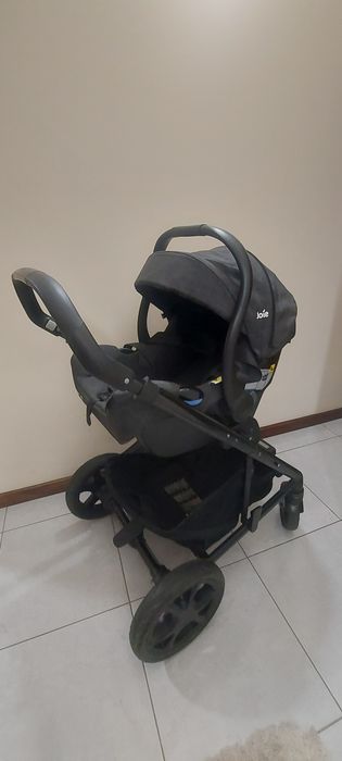 Carrinho de bebé Joie chrome +babycoque i-gemme 2