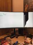 Monitor Samsung 34 CALE / uszkodzony/ działający
