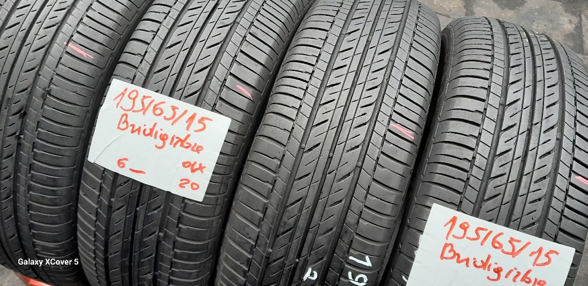 Opony Letnie 195÷65÷15÷.BRIDGESTONE.Rok 2020.Cena 500 zł kpl-4 sztuki.