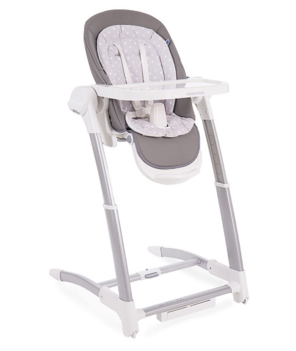 Стільчик для годування Kikka boo Swing 3 in 1 Prima Grey