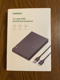 Кишеня карман корпус для диска SSD HDD 2.5" UGREEN Type-A на USB