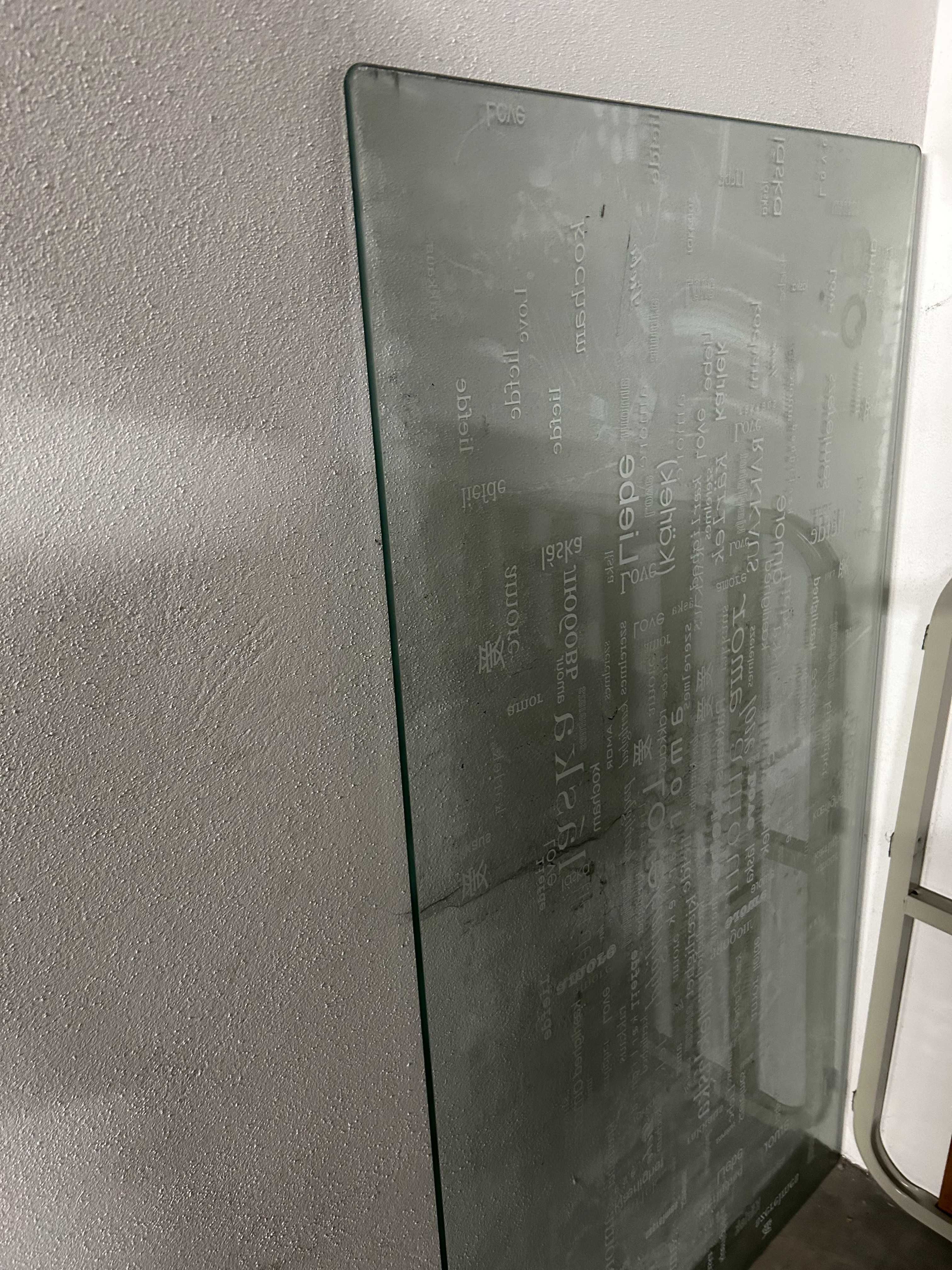 Tampo Vidro mesa/secretária IKEA Love Glasholm