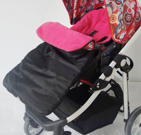 Матрас - конверт 2в1 в коляску, візочок (чохол муфта для ніг)