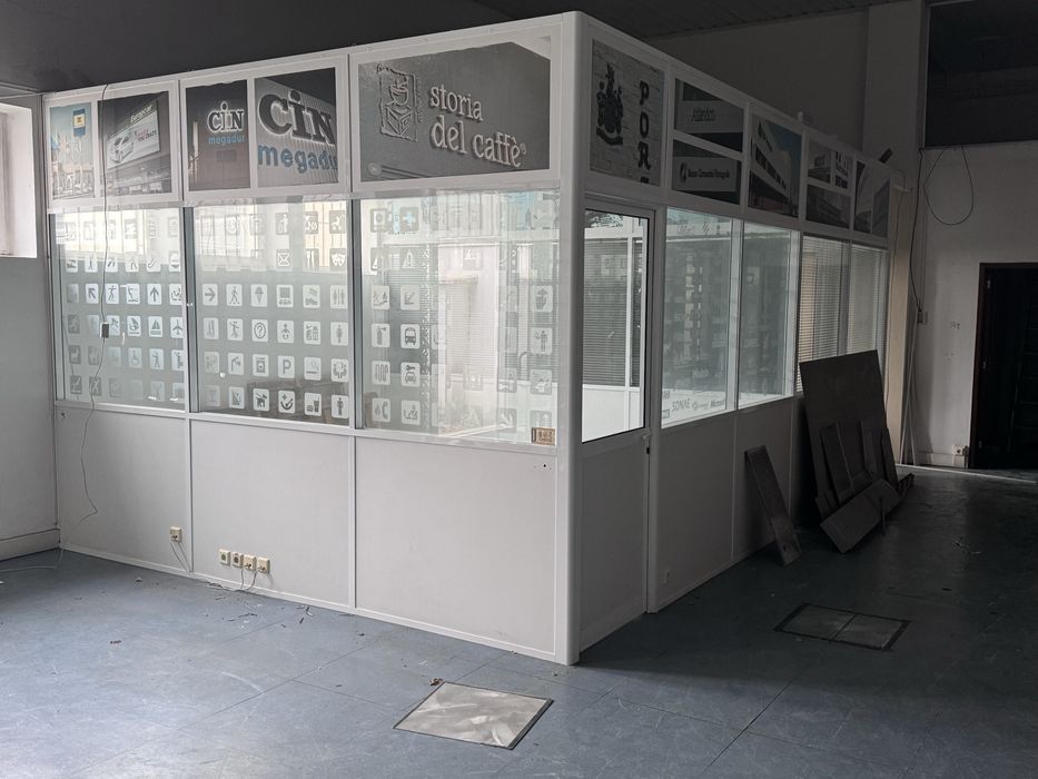 Estruturas em aluminio / divisorias de escritorio