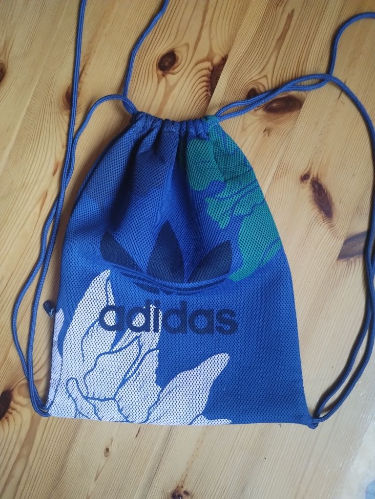 Plecak ze sznurkiem Adidas, worek. Prezent