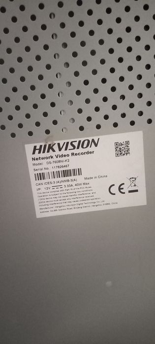 Регистратор  Hikvision ds 7608 ni k2