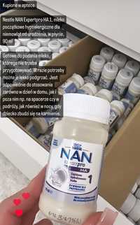 Nestle NAN Expertpro HA 1 w płynie - mleko dla niemowląt
