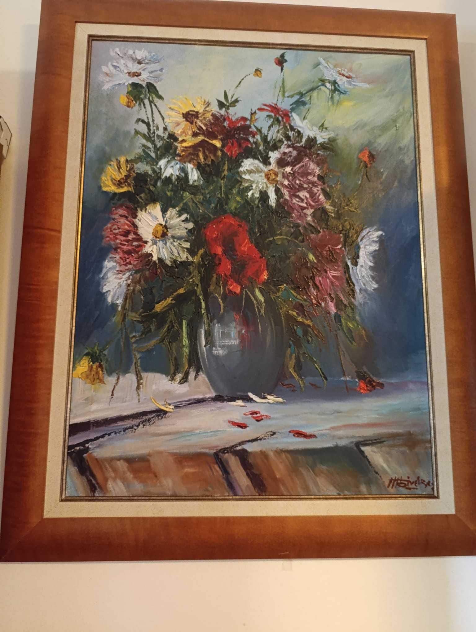 Quadros a Oleo pelo pintor Oliveira em 1973