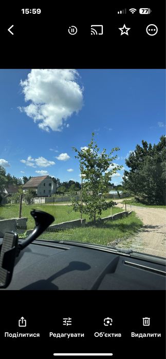 Продається земля в  Денишах дуже мальовниче місце