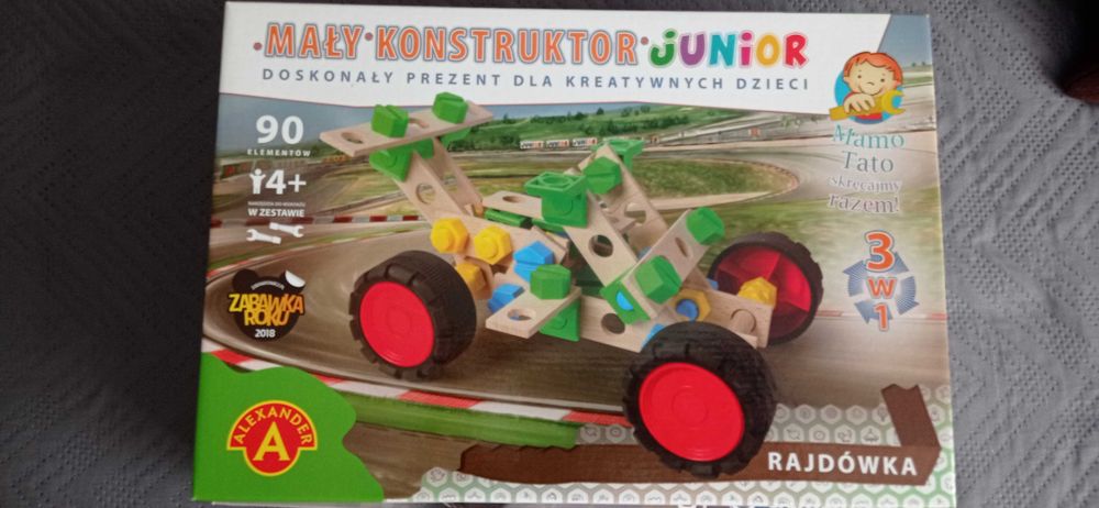 Mały konstruktor rajdówka