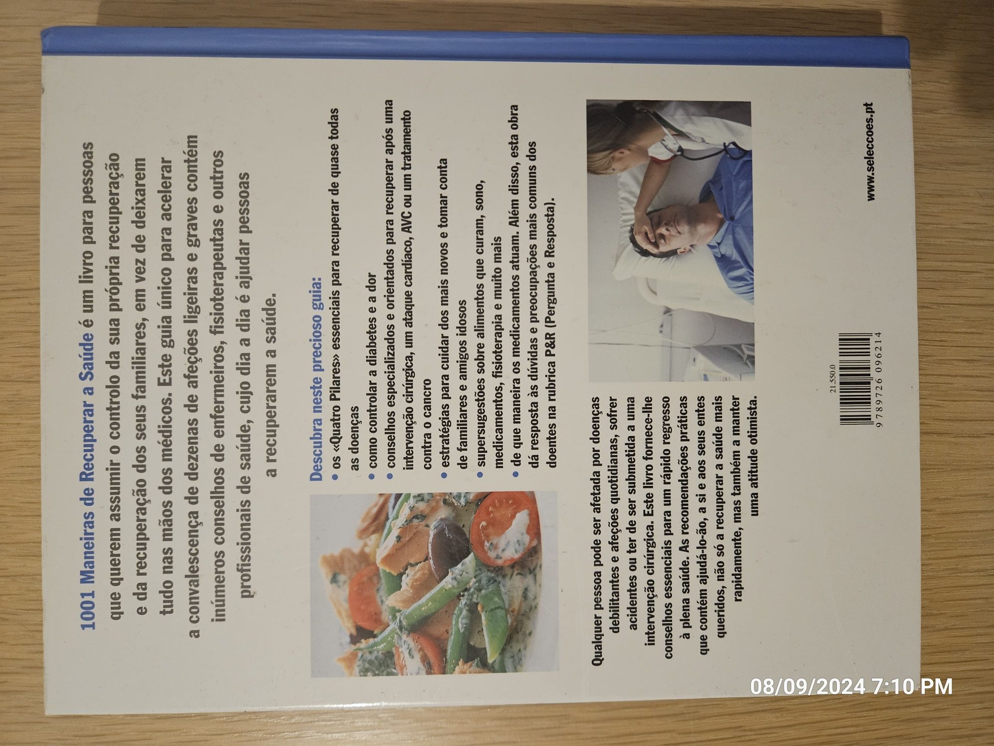 Livro 1001 maneiras de recuperar a saúde