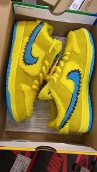 Кросівки Nike SB Dunk Low x Grateful Dead Bears Yellow