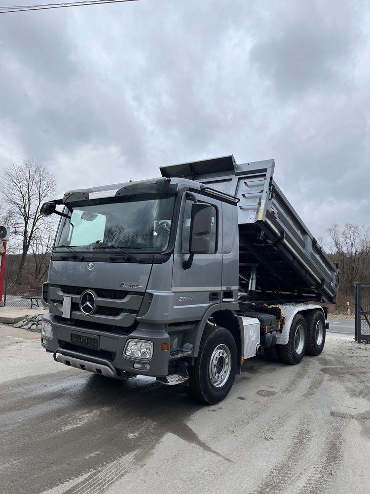 Mercedes Benz actros Mp3 6x4 kipper meiller hydroburta wywrotka