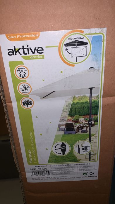 Toldo e suporte para jardim ou quintal