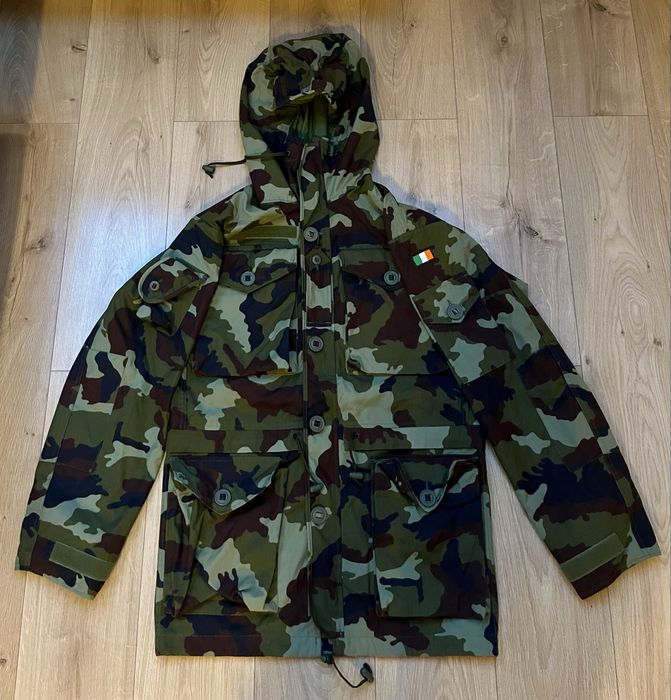 Smock paddyflage irlandzki wojskowy kurtka kamuflaż, rozmiar S