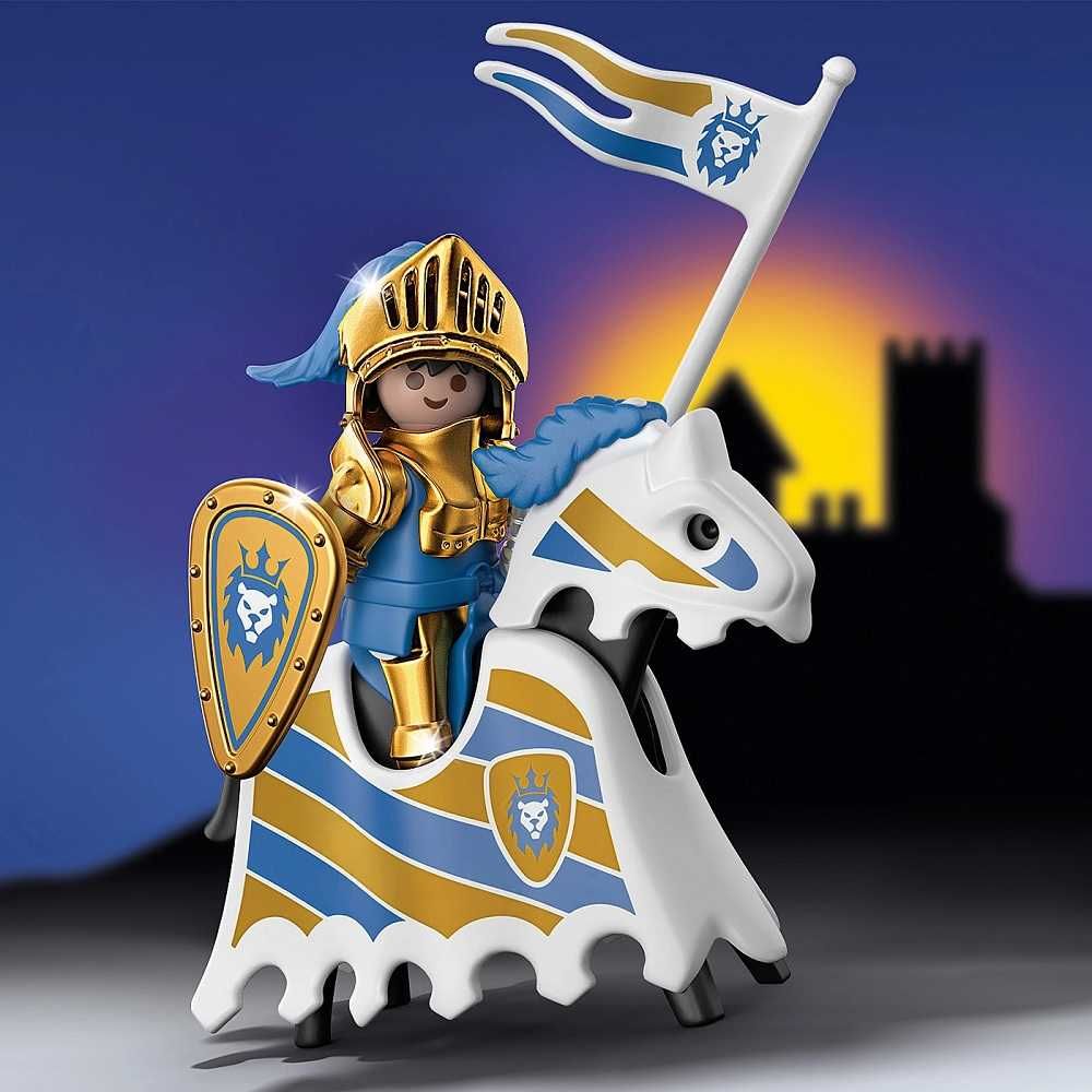 Playmobil 71604 Złoty rycerz na koniu Figurka jubileuszowa playmobil