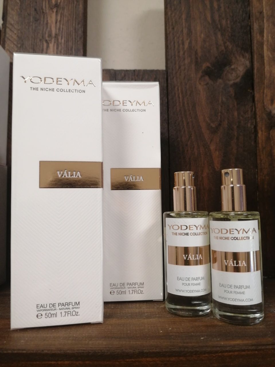 Zestaw perfum Yodeyma valia 4 sztuki