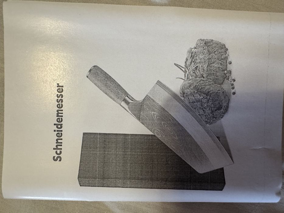 Cutelo novo em aço carbono