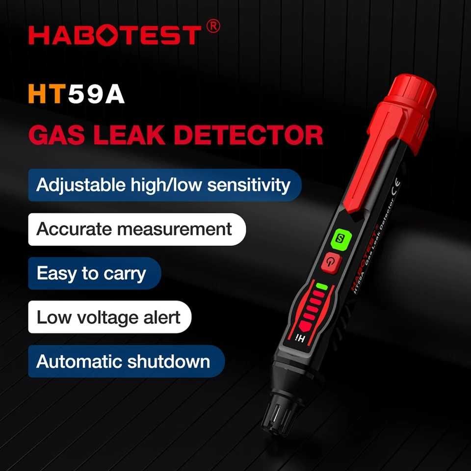 HABOTEST HT59A Mini Detektor Wycieków Gazu miernik wycieku gazu