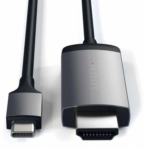 Кабель Satechi Type-C to 4K HDMI Cable 1.8 м Space Gray