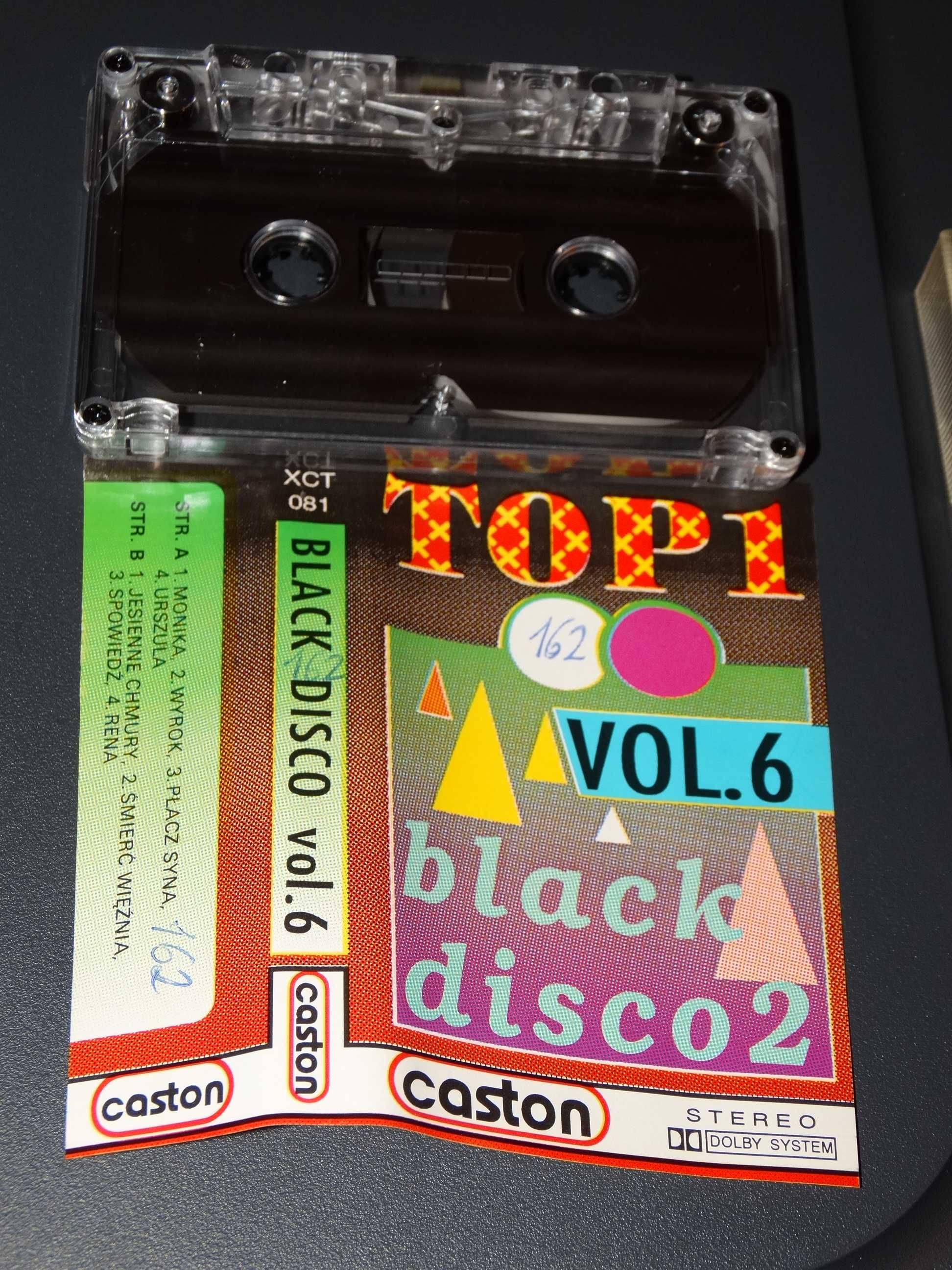 Kaseta TOP 1 vol.6 black disco 2